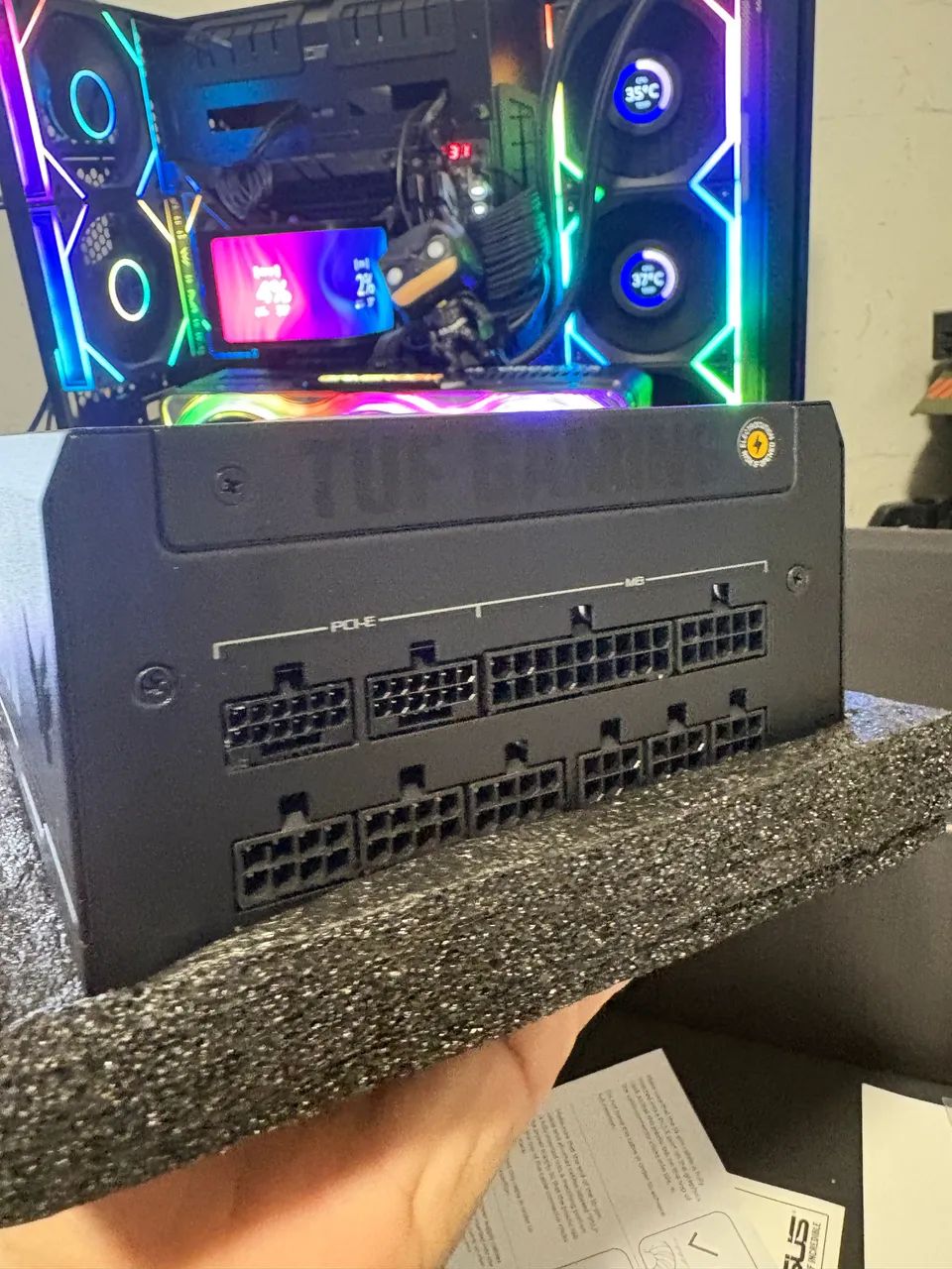 FONTE 1200w 80plus platinum NOVA  - Foto 2