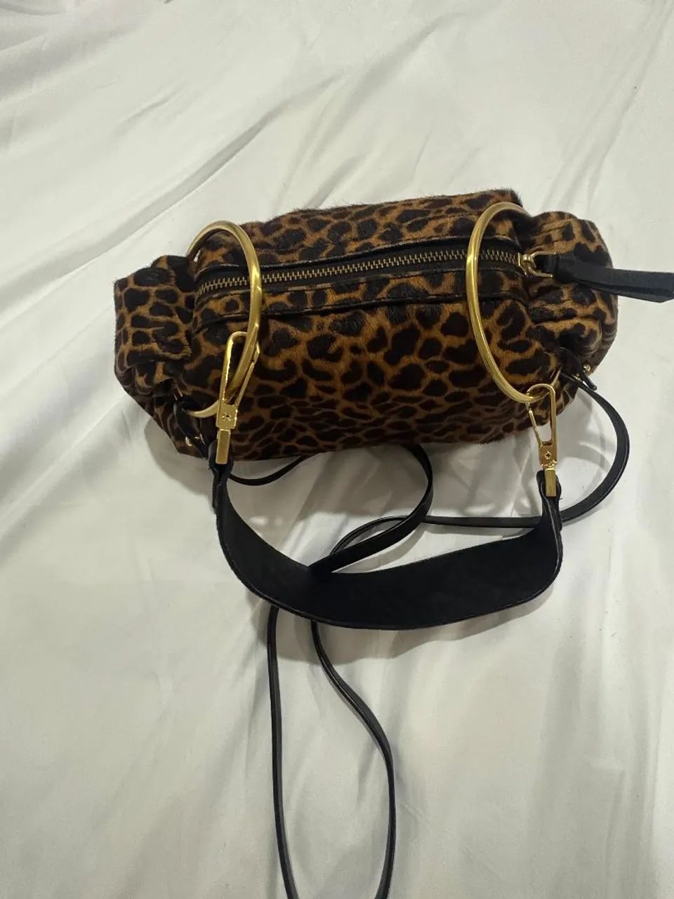 Bolsa Schutz Onça Animal Print - Foto 5