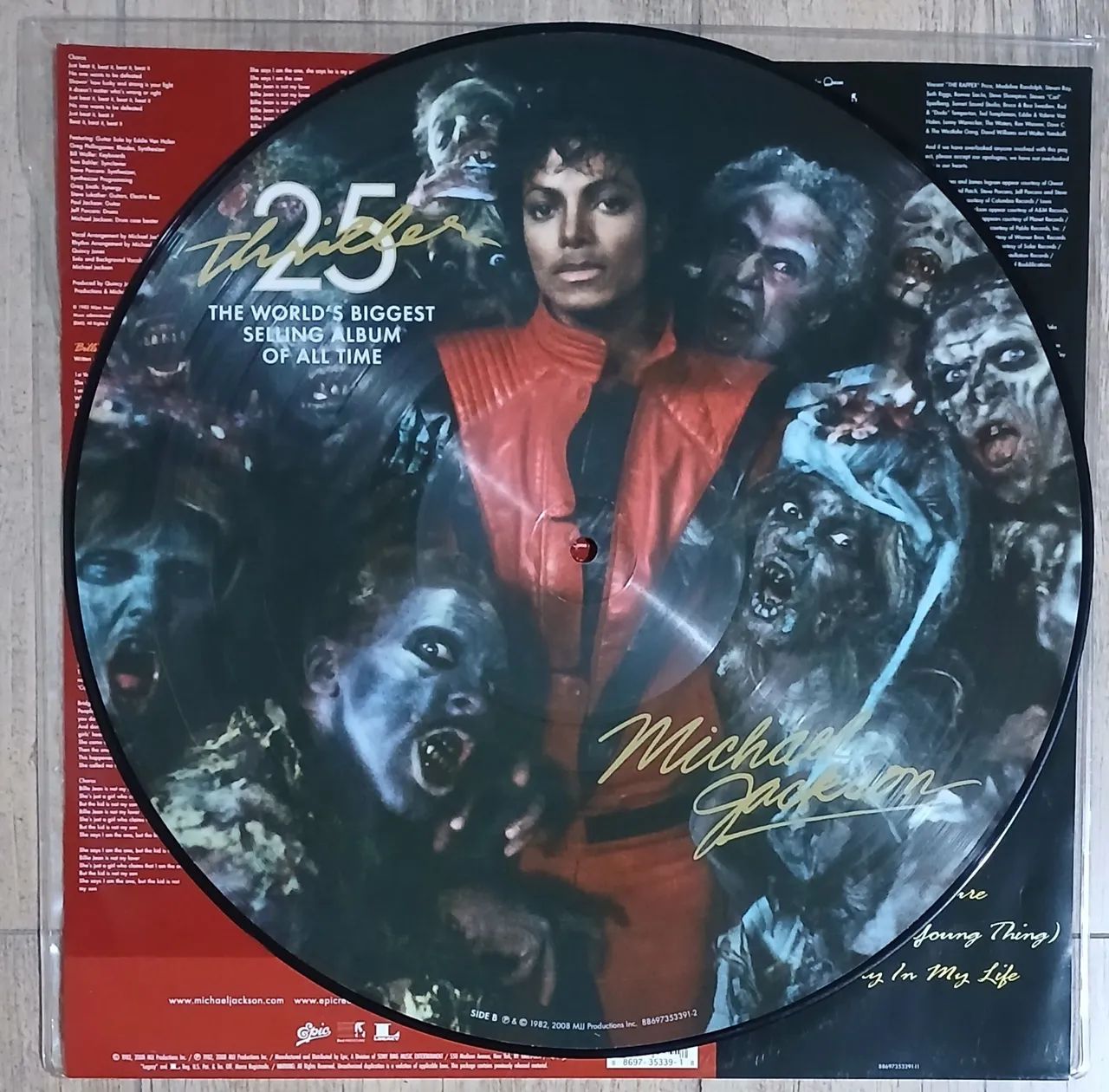 Disco Picture Michael Jackson 25 Importado anos - Foto 2
