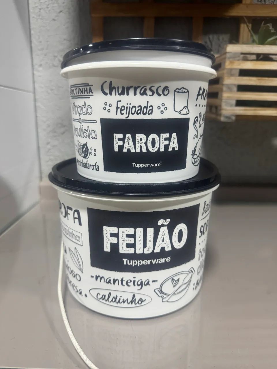 Kit vasilha - tupperware 