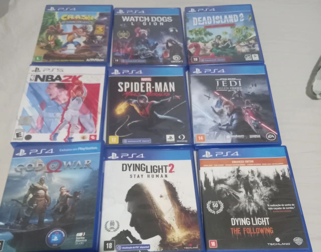 Jogos Ps4 e Ps5 
