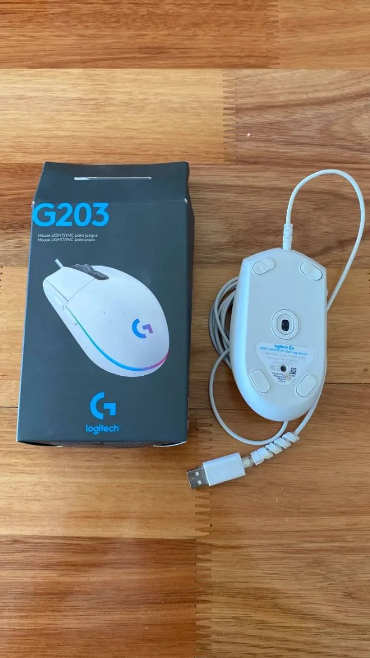 Mouse Logitech G203 - Para Conserto ou Retirada de Peças - Foto 2