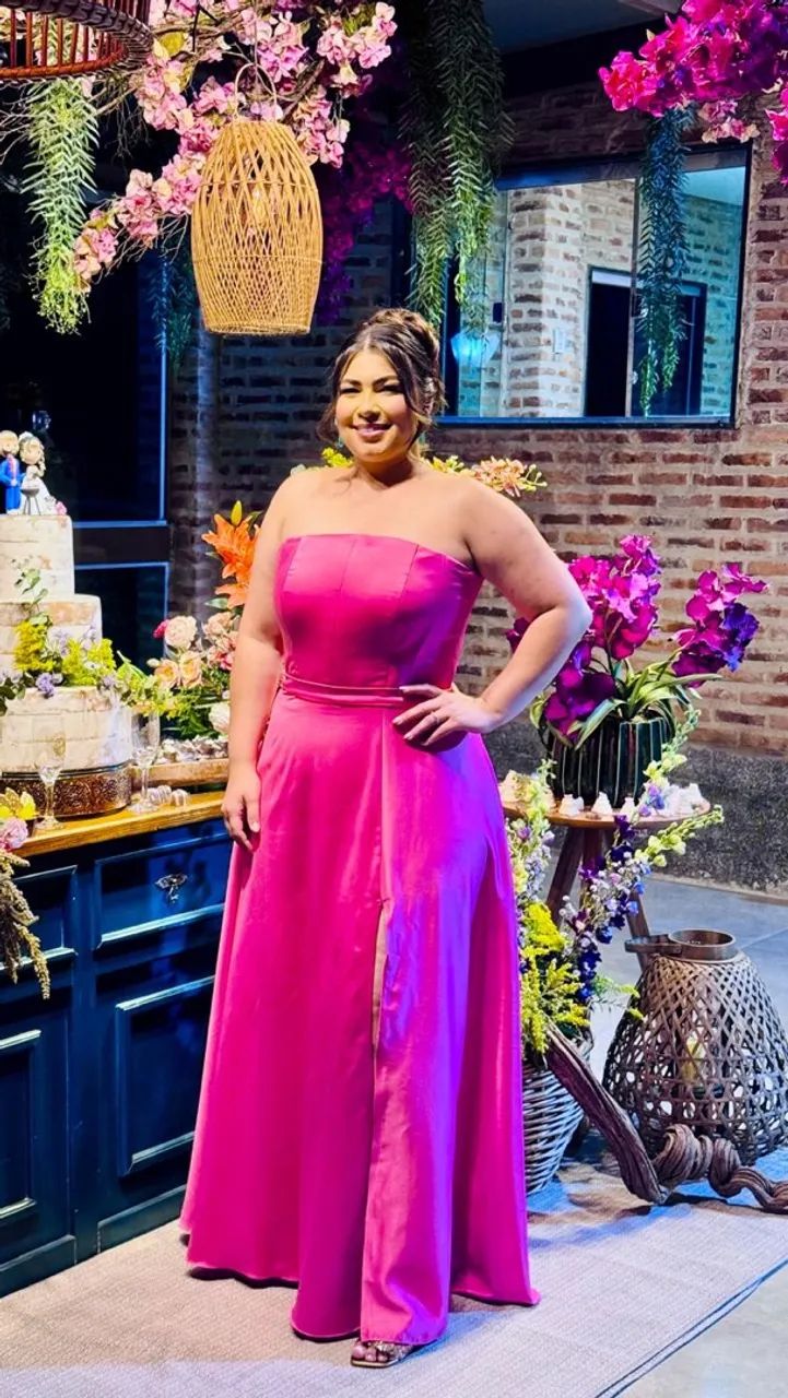 Vestido de Festa 2 em 1 sob medida 
