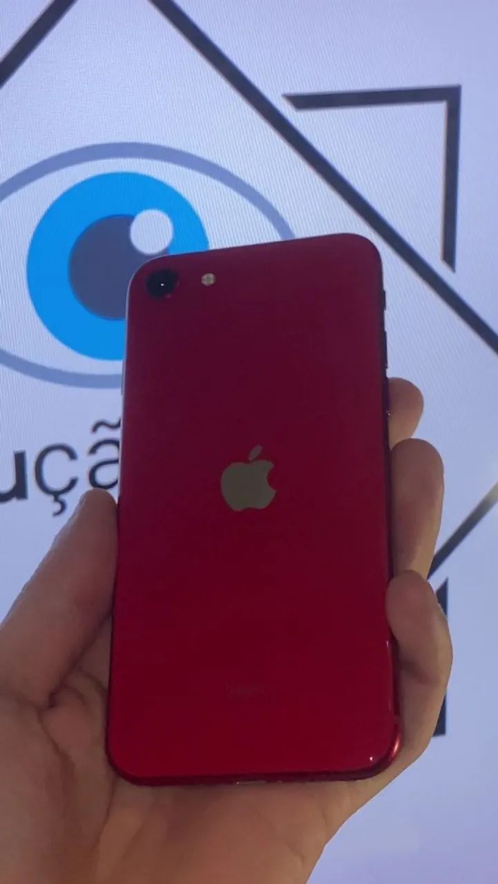 Iphone SE 2ª geração 64gb vermelho seminovo excelente  - Foto 5