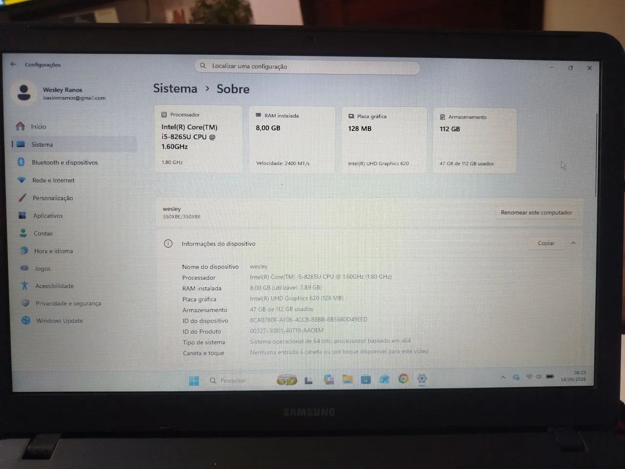 Notebook Samsung expert