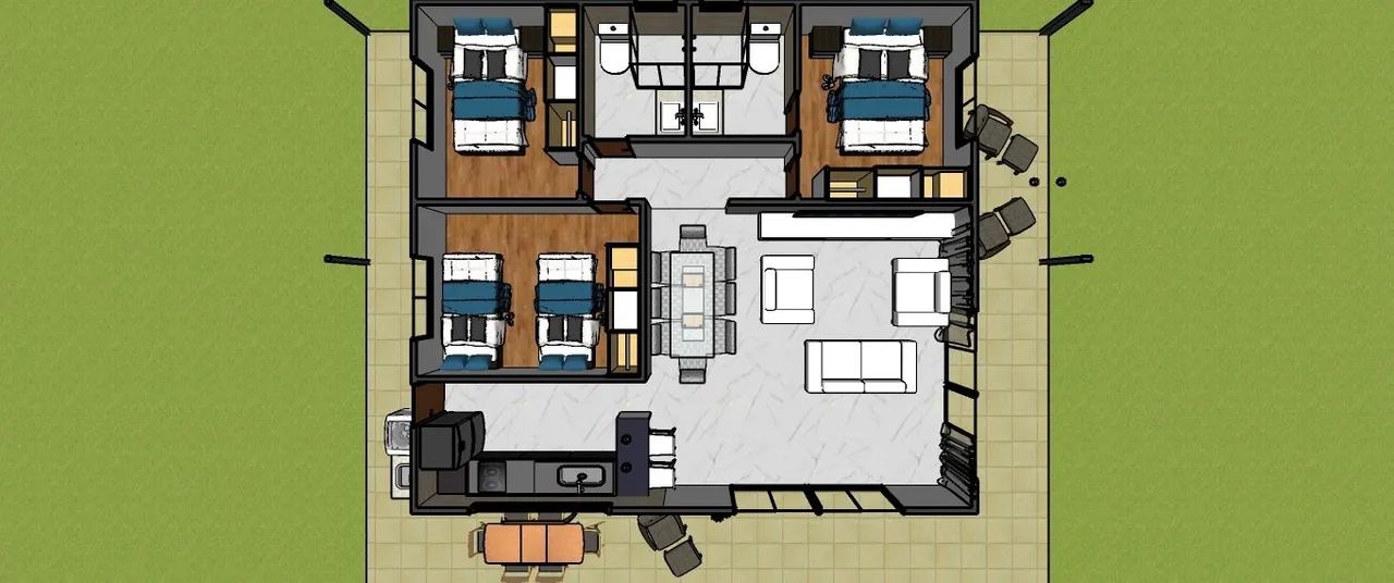Plantas de casas, escritórios e layouts  - Foto 3