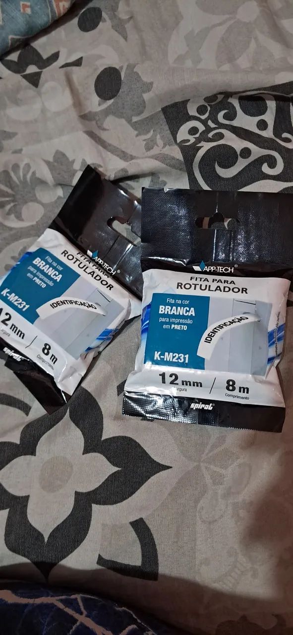2 Fitas novaa para rotulador 