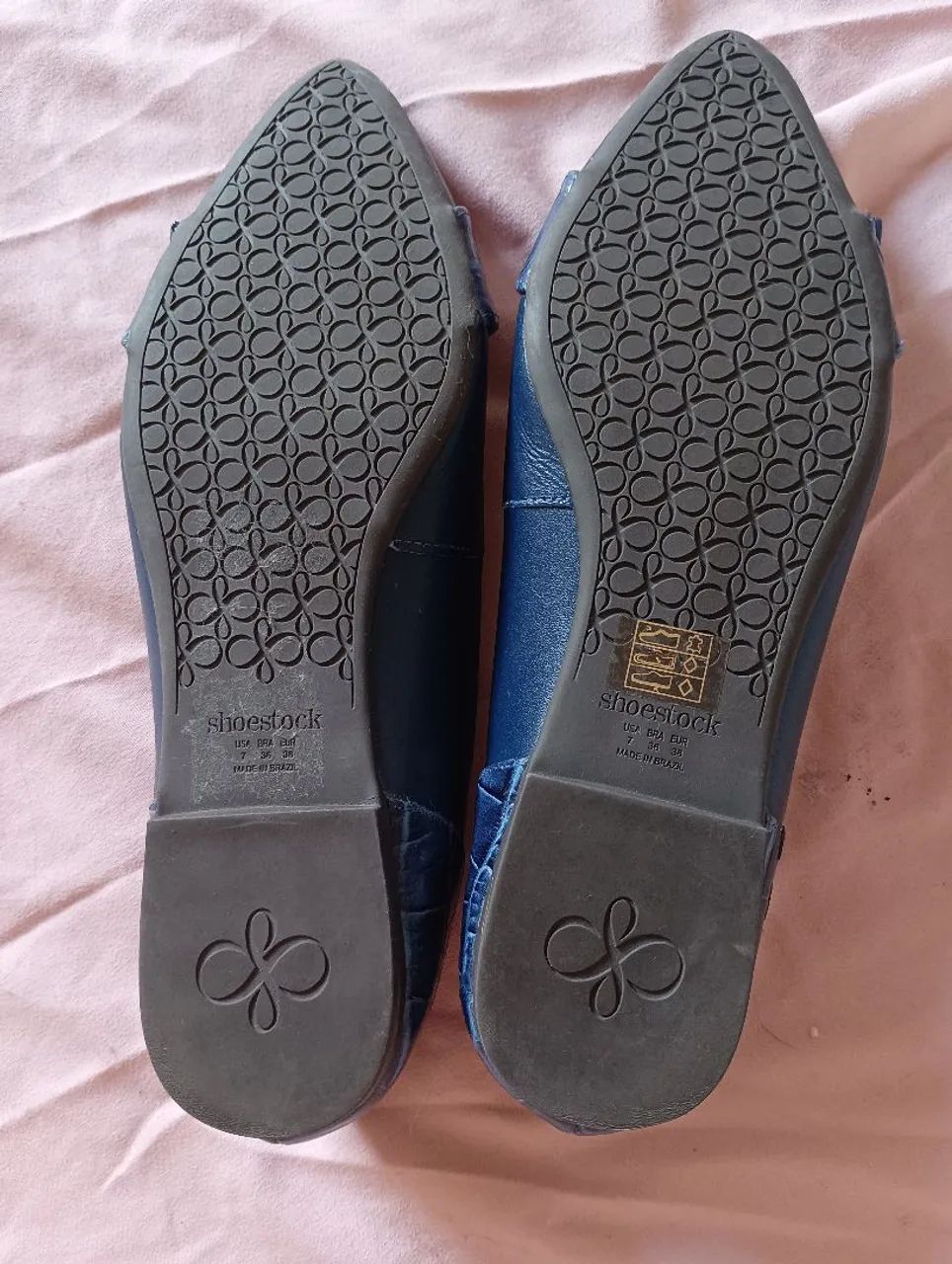 Sapatilha em couro Shoestock nova - Foto 4
