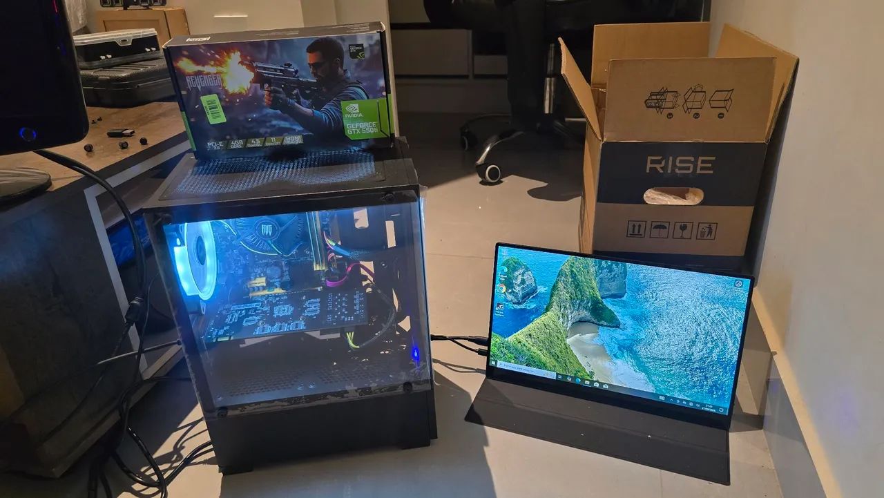 PC Gamer Intel I5 16GB RAM e Placa de video  - Foto 2