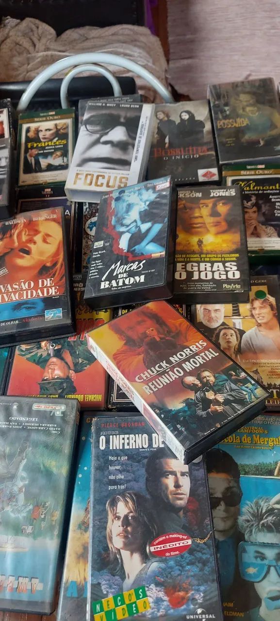 Filmes em fitas vhs 