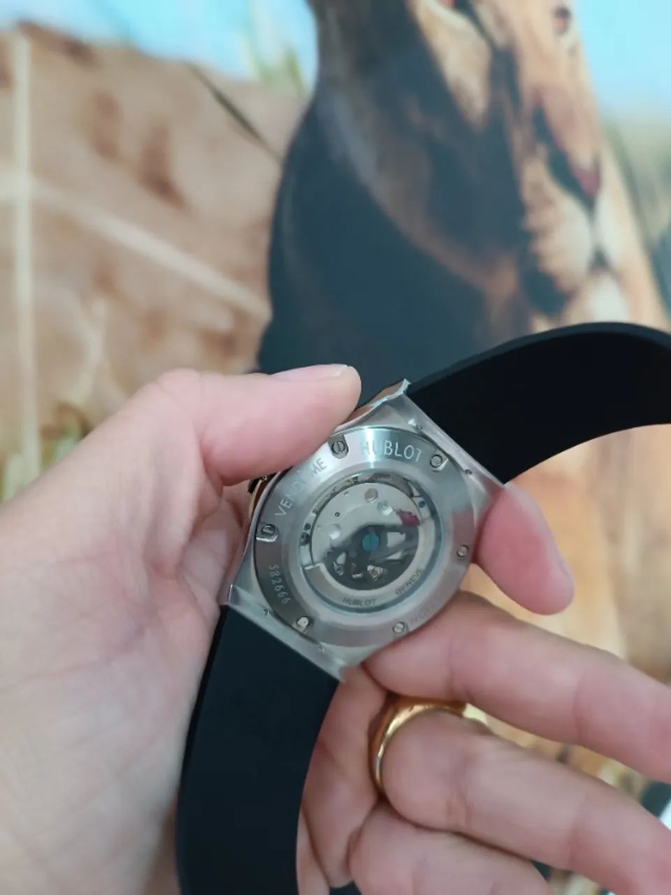 Relógio HUBLOT GENEVE AUTOMÁTICO - MODELO VENDOME   - Foto 4