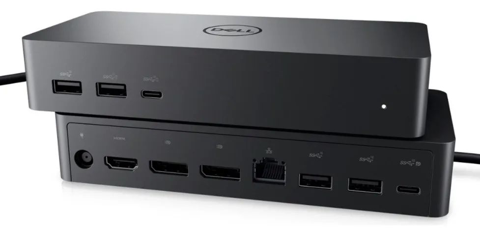 Dell Dock Station universal ud22 preta hub de usb - Foto 2