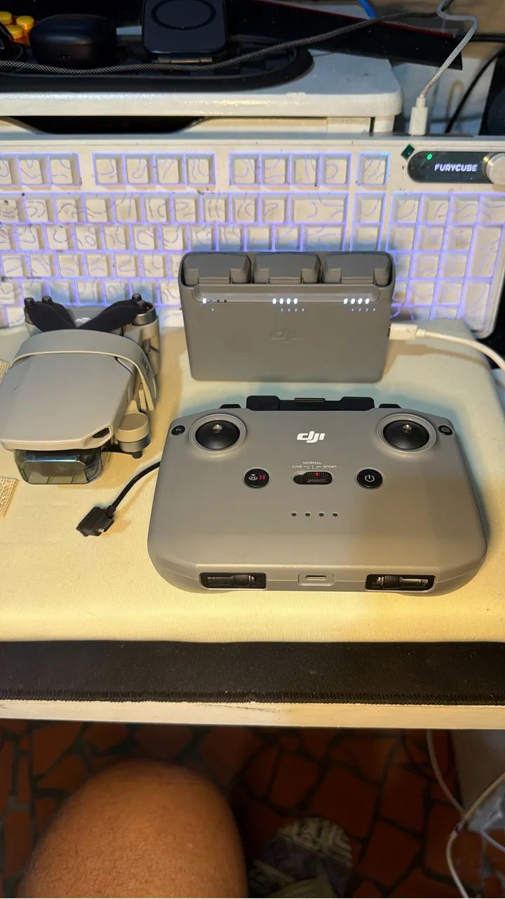 Drone DJI mini 4k zerado usado duas vezes  - Foto 3