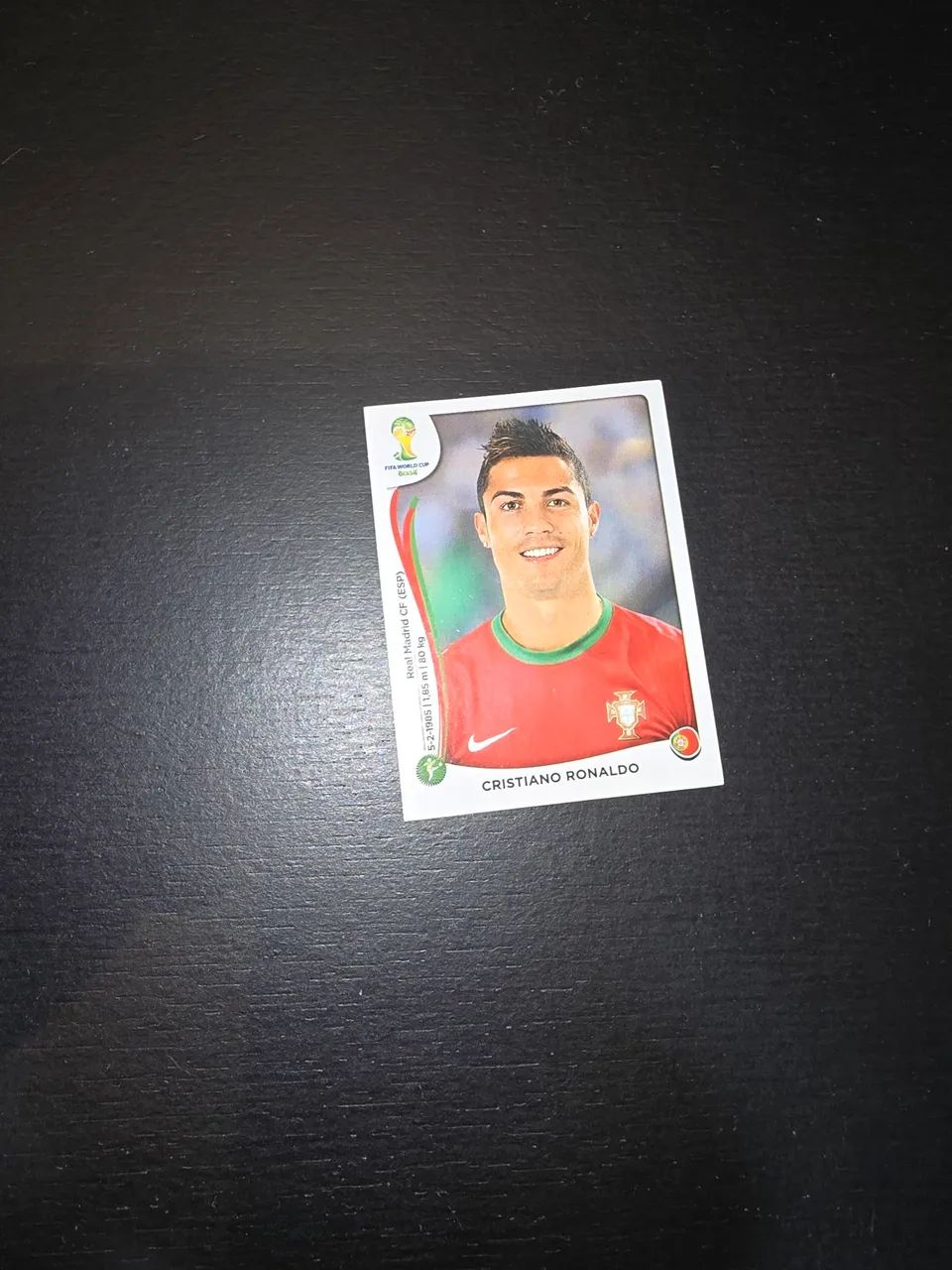 Figurinha da Copa do Mundo de 2014 Cristiano N°523 Ronaldo