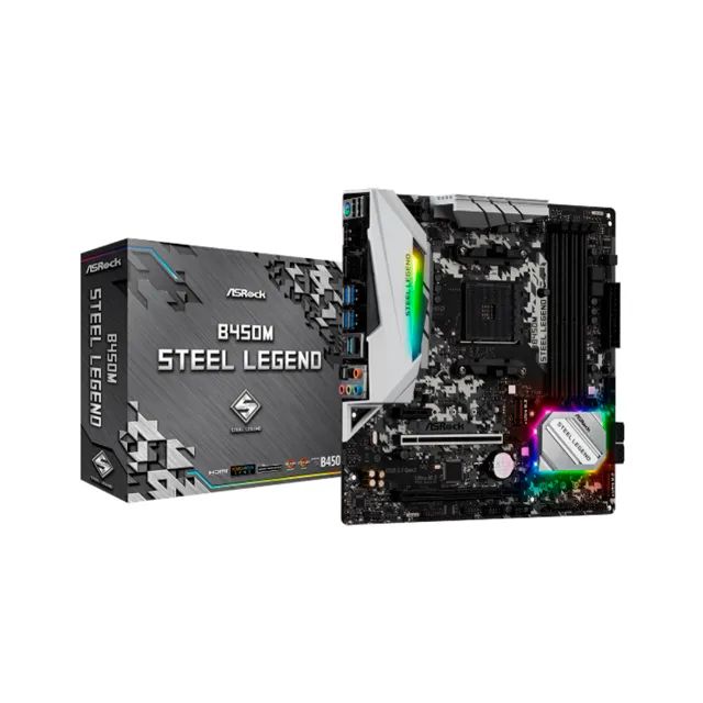 Placa-Mãe ASRock B450M Steel Legend - Foto 5