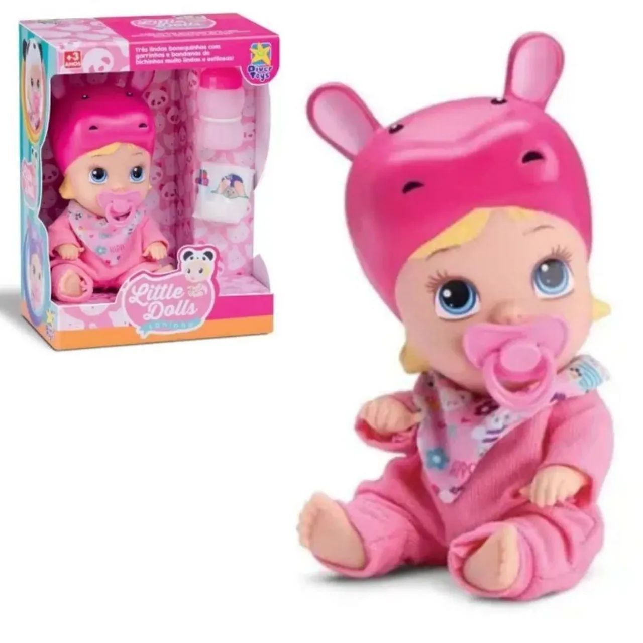 Casinha + 4 bonecas (Little Dolls) - Foto 2