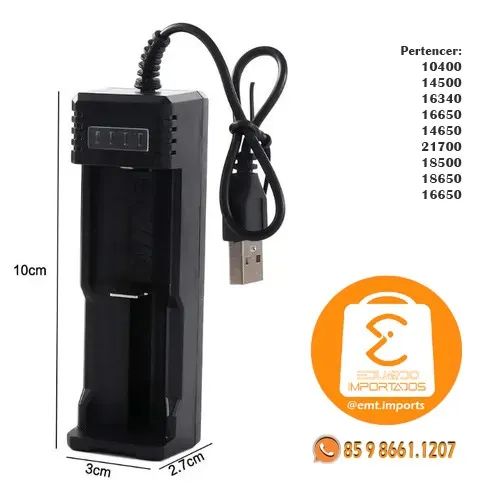 Carregador de Pilha e Bateria USB Lehmox Ley-2033 - Foto 3