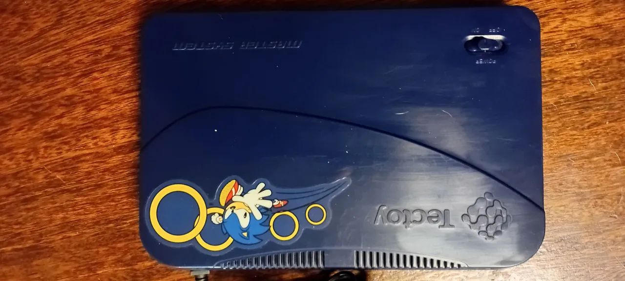 Master System Evolution TecToy Sonic + 2 Controles ? 100% Funcionando - Foto 2
