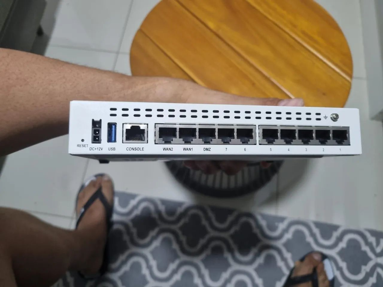 Firewall Fortinet FortiGate 61E FG-61E | 10 Portas Gigabit | Funcionando - Foto 4