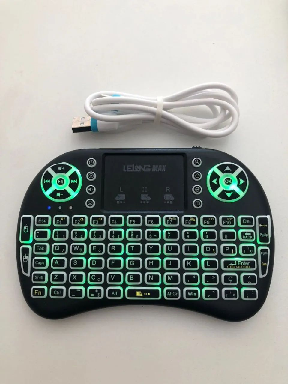 Mini Teclado Bluetooth para Notebook e Smart TV - Foto 5