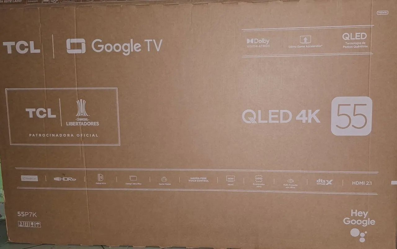 Smart TV TCL 55" QLED 4K - 55P7K - Foto 3
