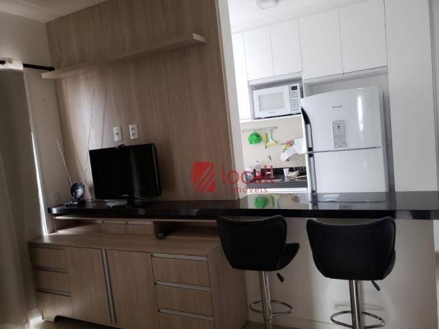 Apartamento com 1 dormitório para alugar, 40 m² por r$ 1.500,00/mês - jardim novo mundo - - Foto 2