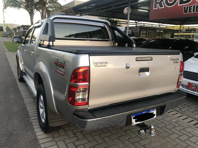 Hilux srv automático 3.0 diesel ano 2013 - Foto 6