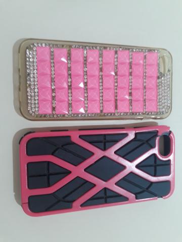 2 capinhas de iphone 5s