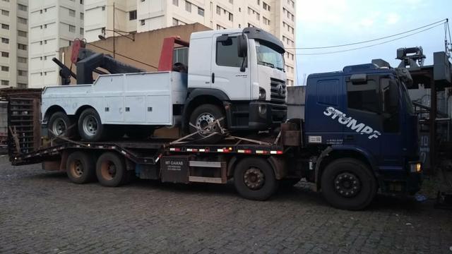 Caminhão iveco bitruck 8x2 prancha agricola - Foto 2
