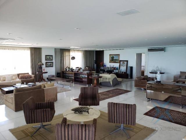 Apartamento alto padrão para alugar, 550 m² por r$ 20.000/mês - meireles - fortaleza/ce - Foto 3