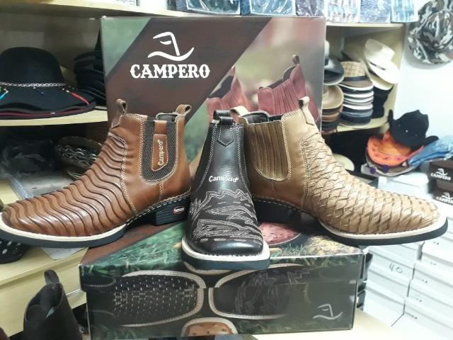 Bota Campero® de Couro NOVA
