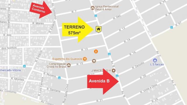 Terreno à venda, 475 m² por R$ 220.000,00 - Mansões Paraíso - Aparecida de Goiânia/GO
