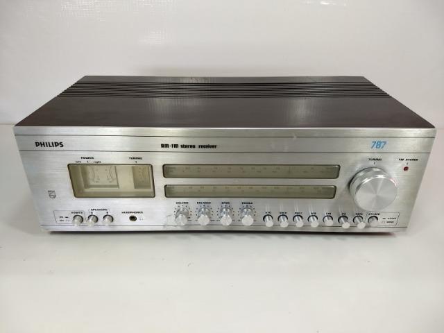 Receiver Philips 787 Am Fm Stereo Hi Fi Retro Vintage Radio