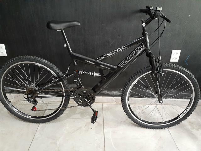 Super Bike Full Suspension aro 26, nova - Foto 4