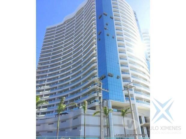 Apartamento com 2 dormitórios à venda, 70 m² por r$ 1.260.000 - meireles - fortaleza/ce