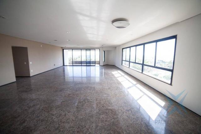Apartamento vista mar com 4 dormitórios à venda, 352 m² por r$ 650.000 - antônio diogo - f