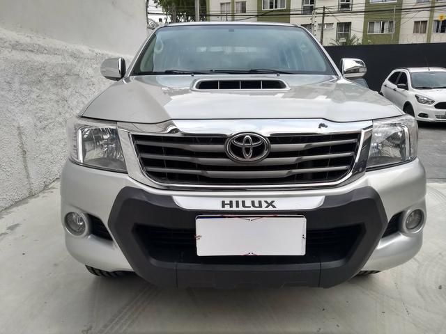 Hilux CD srv 3.0 D4-D 4X4 2013* Automatica* Couro* Protetor* Capota* Estribo* Pn.Novos - Foto 14