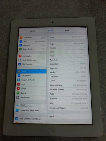 Barbada Ipad2 32Gb Gps Chip Carregador Original Até 12x no Cartão - Foto 3