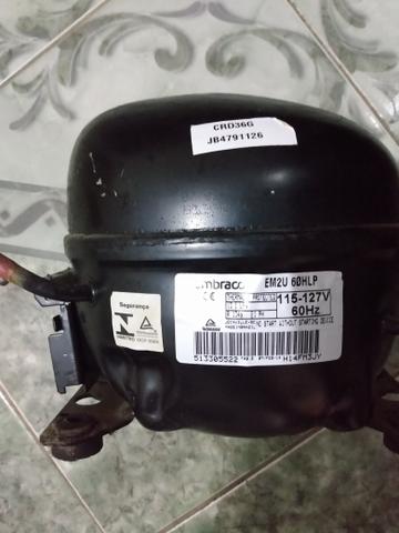 Vendo Motor de Geladeira Consul com defeito - Foto 2