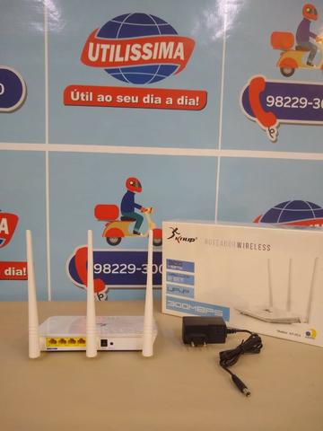 Roteador Wireless Knup 3 Antena 300mbps - Foto 2