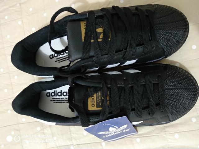 Superstar Adidas Preto 34 - Foto 5