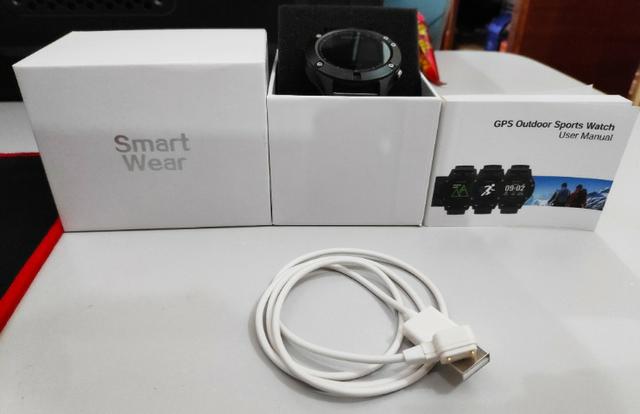 Relógio Smartwatch Gps Bluetooth Monitor Cardíaco Usado - Foto 3