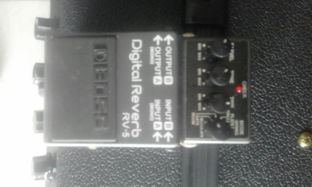 Boss Rv 5 pedal reverb top - Foto 2