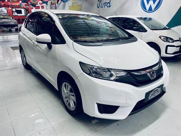 HONDA FIT LX 1.5 FLEXONE 5P AUTOMATICO 2015 BRANCO COMPLETO IMPECAVEL !!
