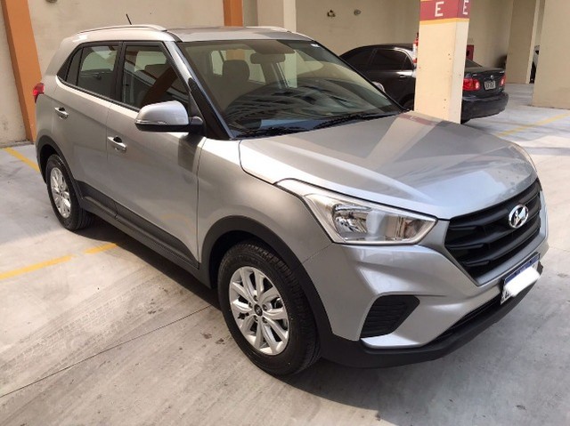 CRETA HYUNDAI 1.6 ACTION FLEX AUTOMÁTICA 2021 C/ 3MKM EMPLACADA E TUDO PAGO. ACEITO TROCA