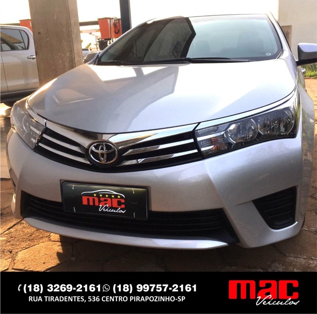 COROLLA 2015/2016 1.8 GLI 16V FLEX 4P AUTOMÁTICO