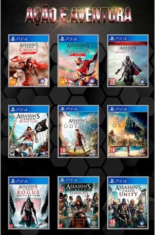 Jogos em Mídia Digital - PS4 e PS5 - Videogames - Liberdade, Parnamirim  1252602533