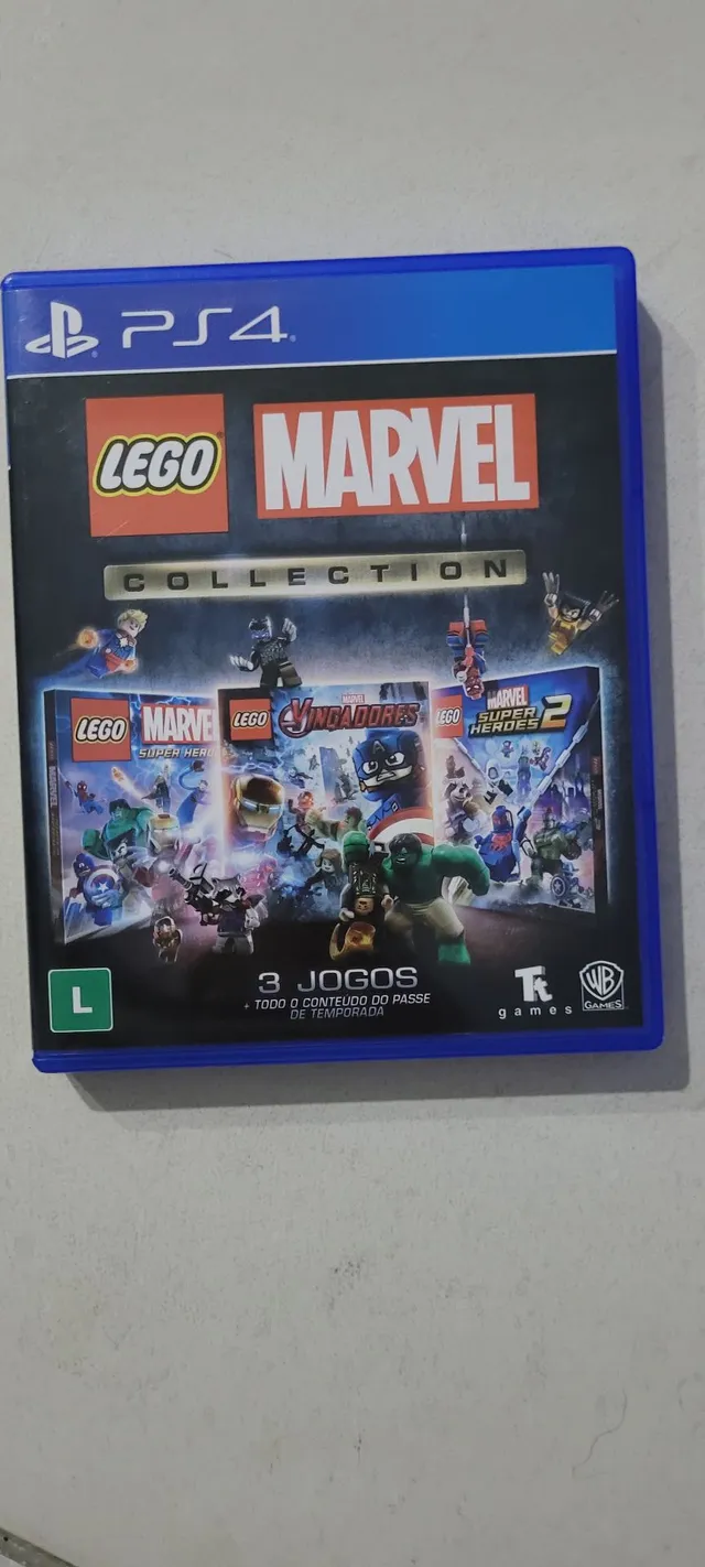 Jogo Infantil para PS4 Lego Marvel Super Heroes 2 - Mídia física original  usado em perfeito estado