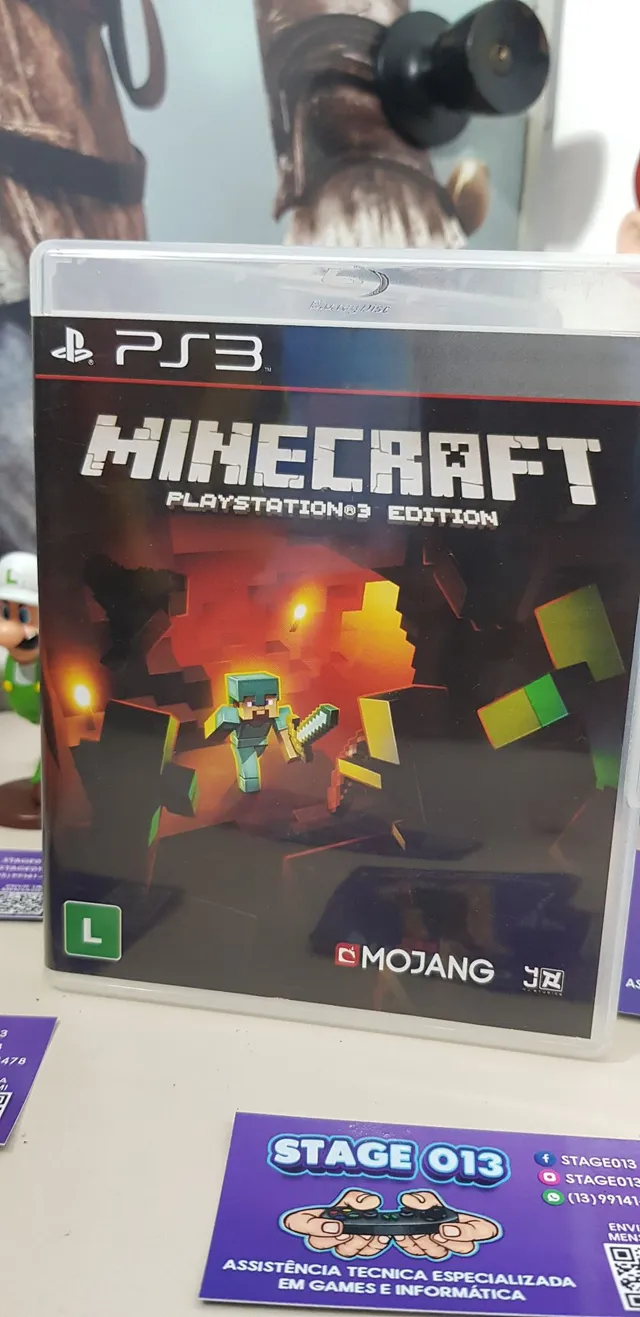 Minecraft Ps3 Mídia Física Original Play 3 Jogos Ps3 | Jogo de Videogame  Sony Usado 85414549 | enjoei