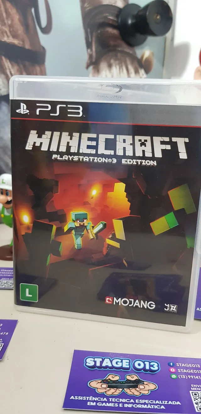 Minecraft - Ps3, Jogo de Videogame Playstation 3 Usado 87429027